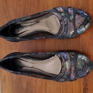 Taranto Internationale iridescent 👠 heels like New condition SZ 38